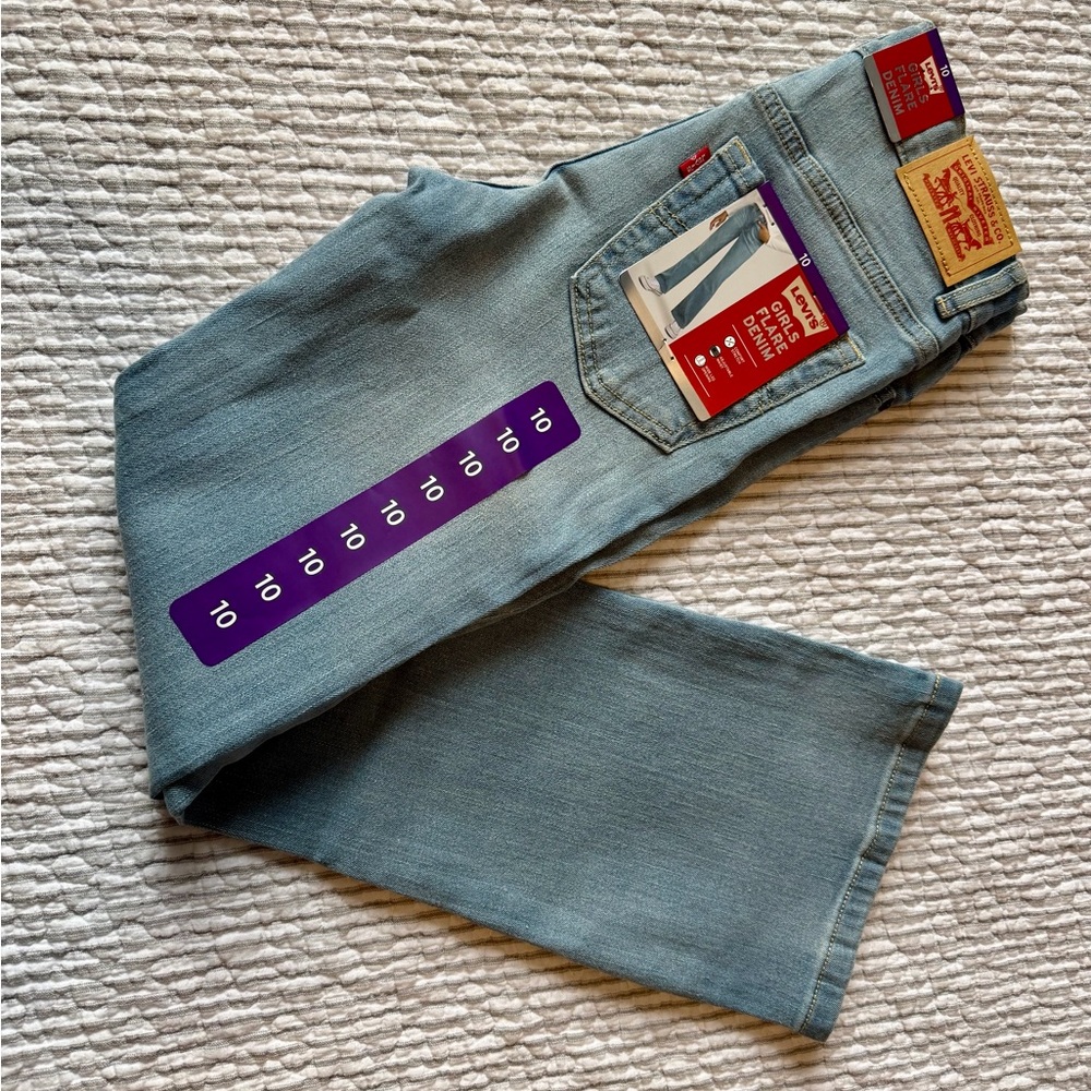 Levi's Sky Blue Relaxed Girls Jeans